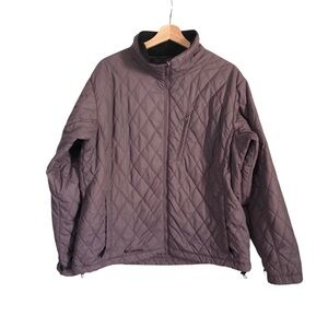 Columbia Interchange Quilted Womens Jacket Lavender Purple